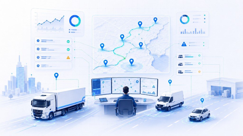 Géolocalisation GPS : quels avantages pour la gestion de flotte ?